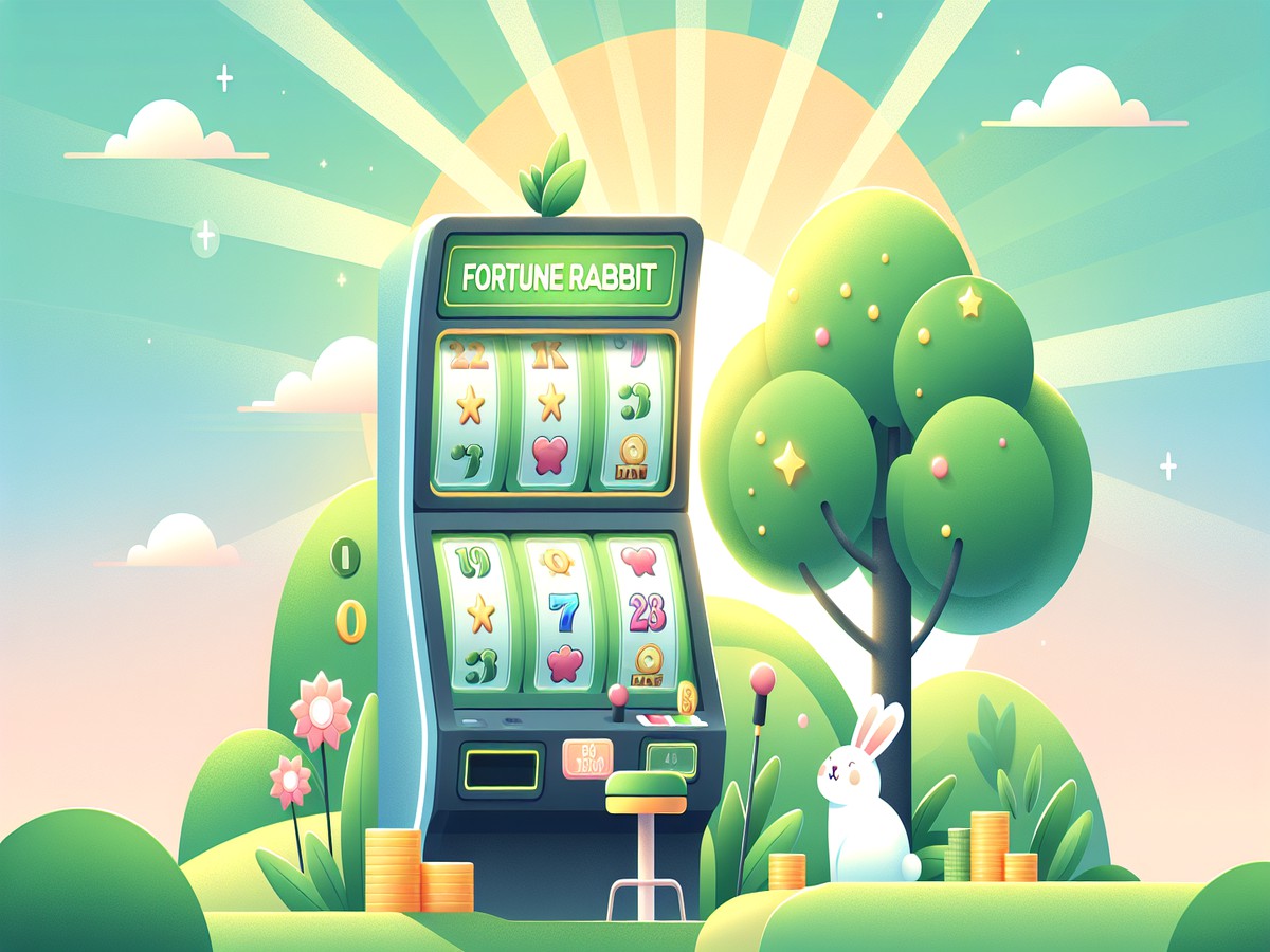 GOLDEN JACKPOT Fortune Rabbit Slots feature showcasing vibrant gameplay