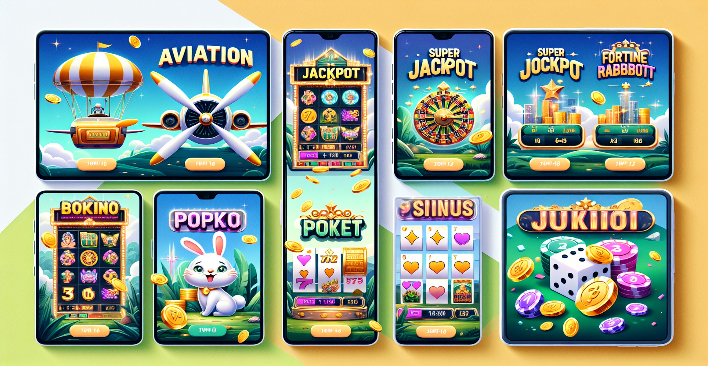 Jackpot Fortune Rabbit Slots - Exciting online slot game at GOLDEN JACKPOT